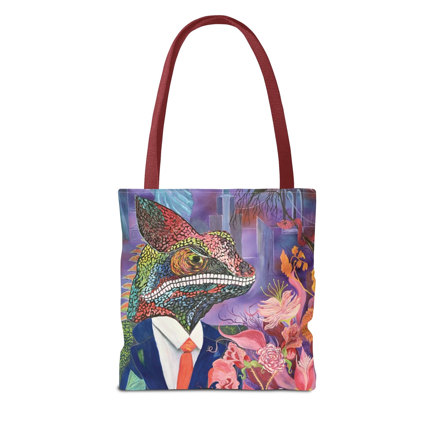 Chameleon's Anxious Heart Tote Bag