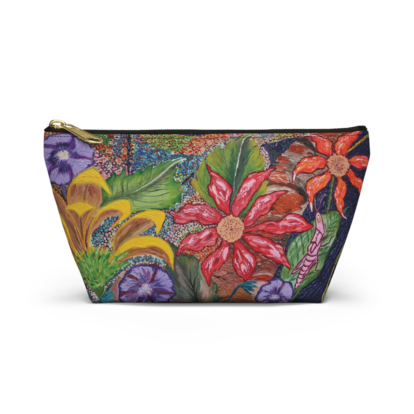 Floral Accessory Pouch