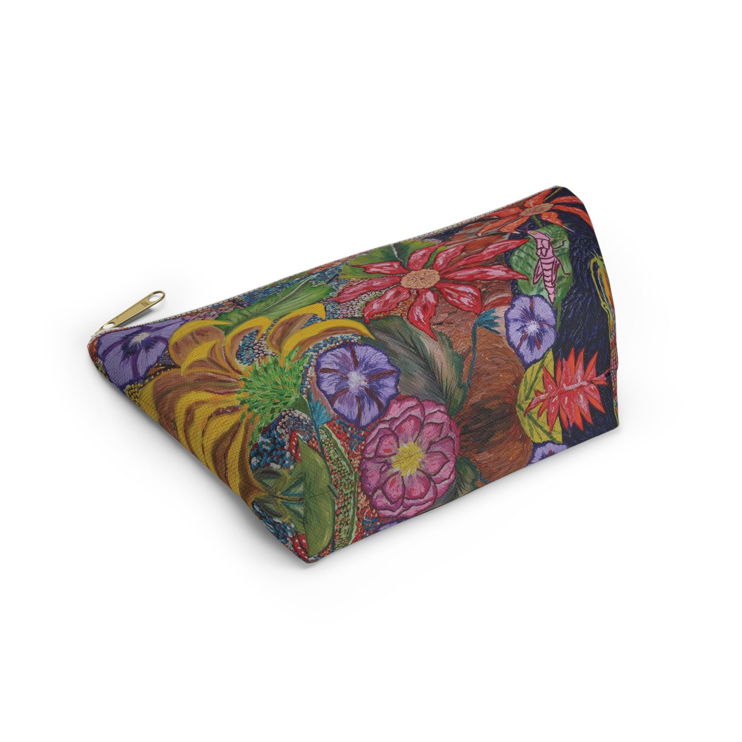 Floral Accessory Pouch