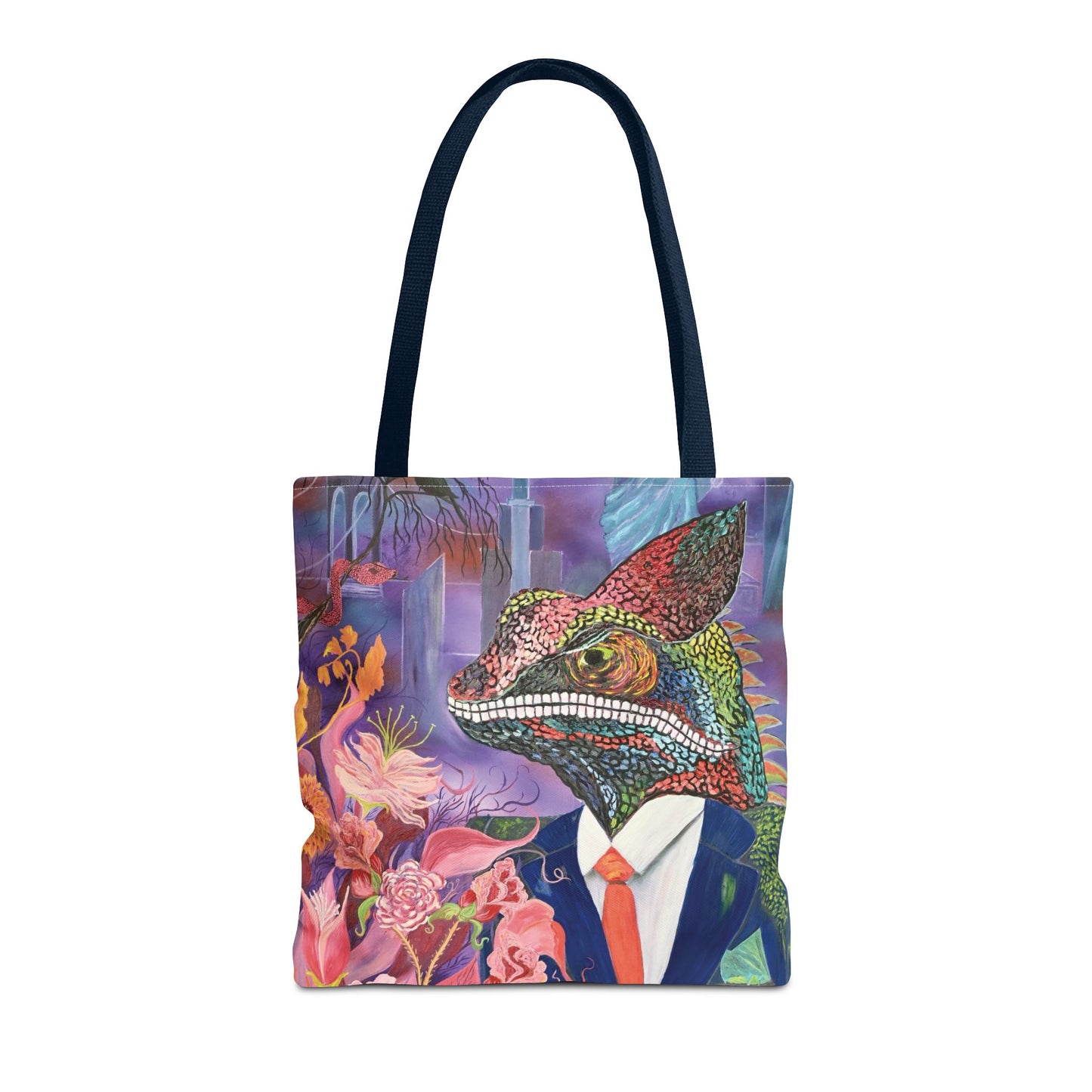 Chameleon's Anxious Heart Tote Bag