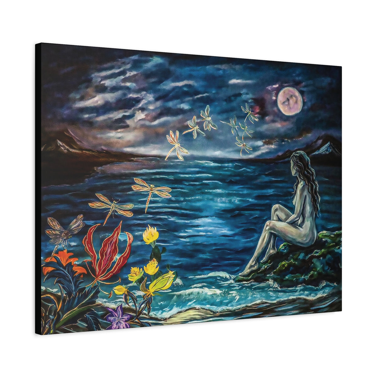 Canvas Print -MERMAID MOONLIGHT