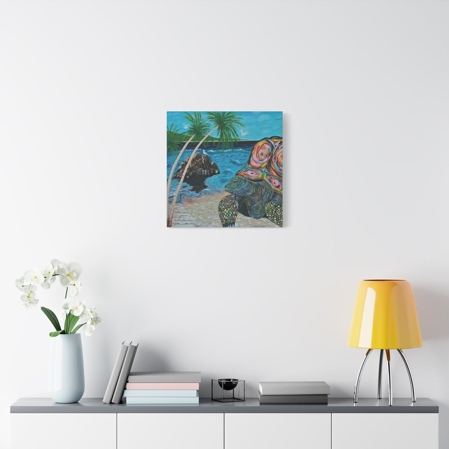 Canvas Print - HAPPY TURTLE