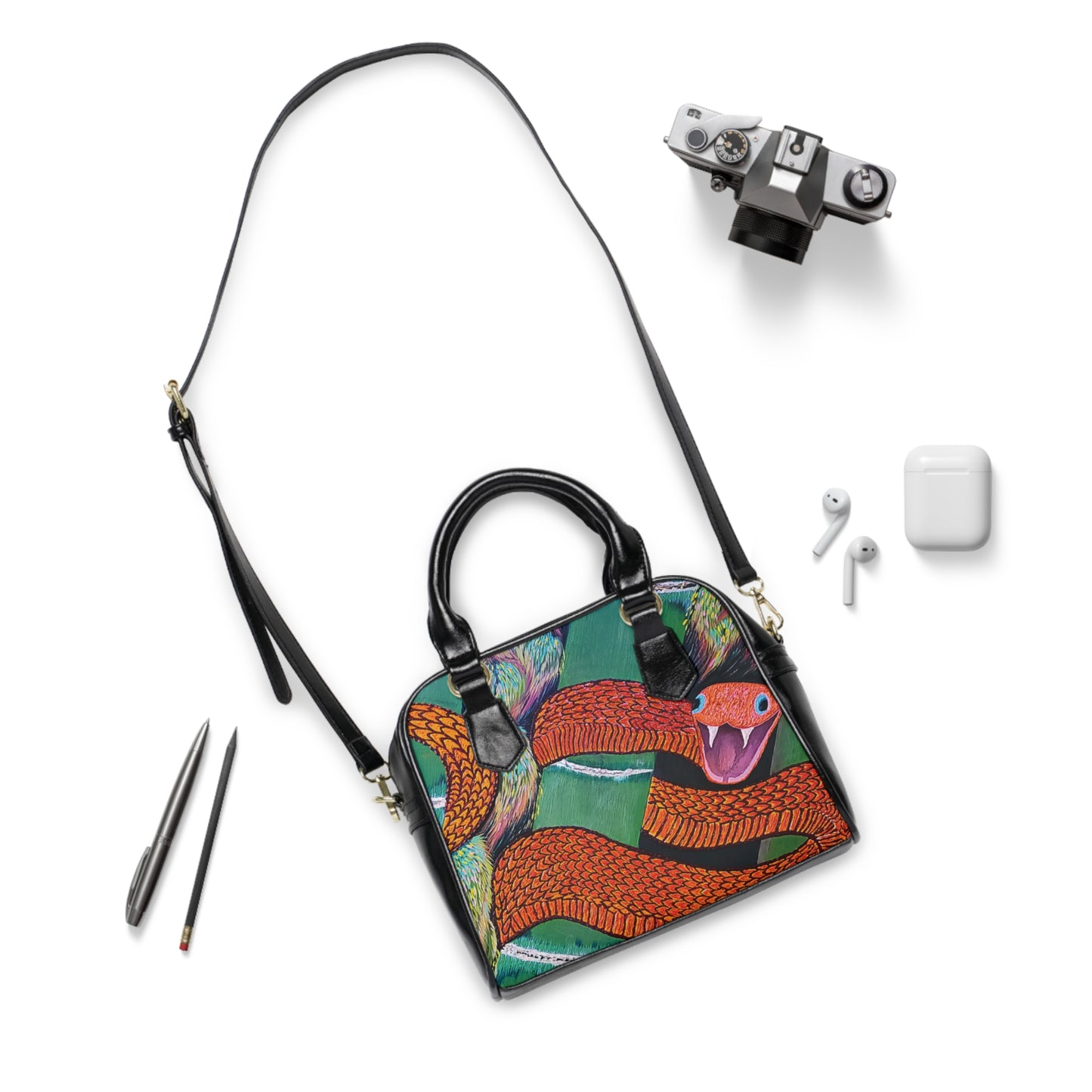 Copy of Snake Shoulder Handbag