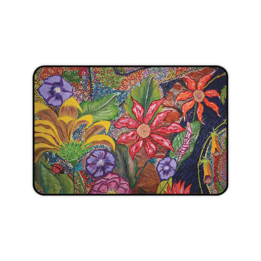 Desk Mat - Vibrant Floral