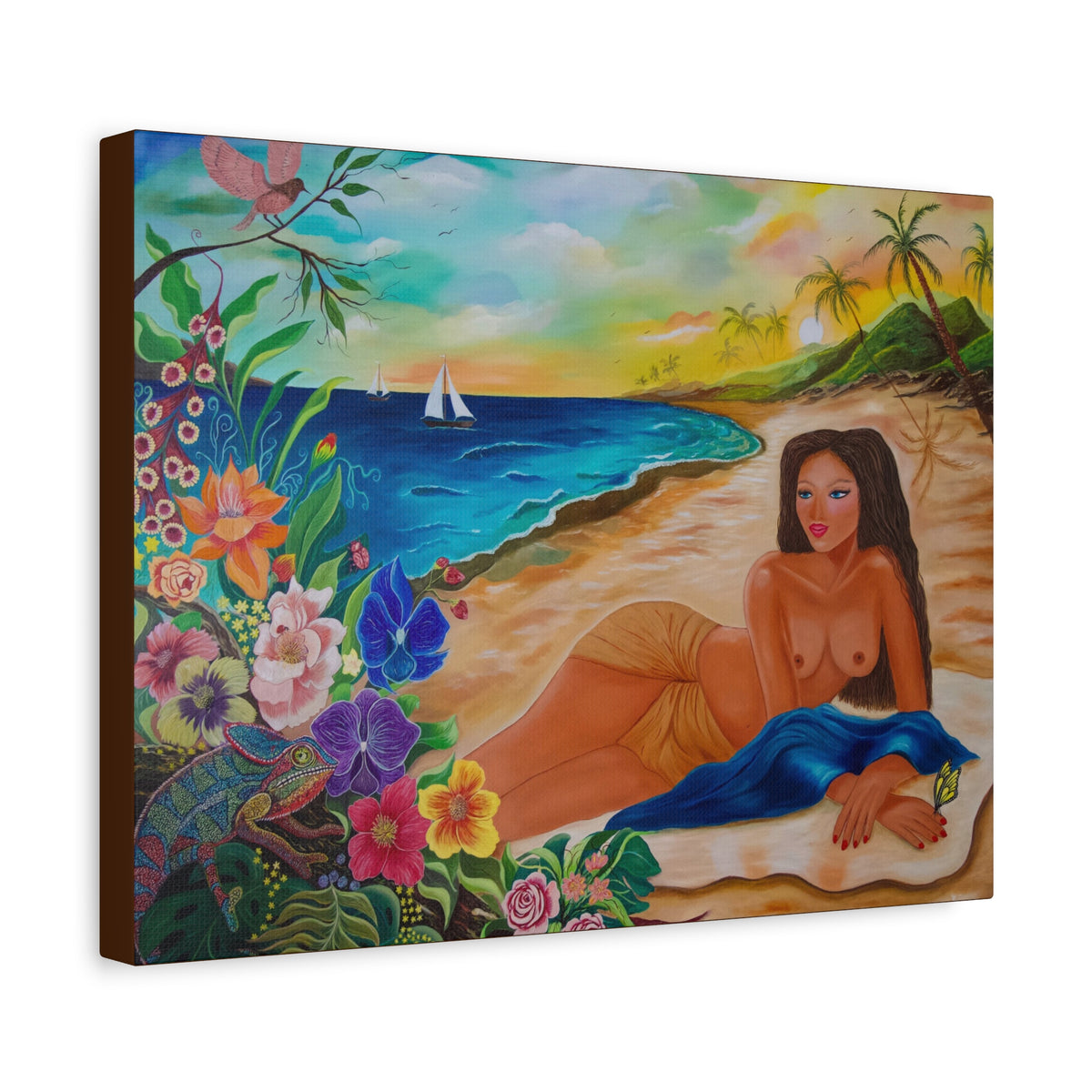 Canvas Print - THE ISLAND MUSE