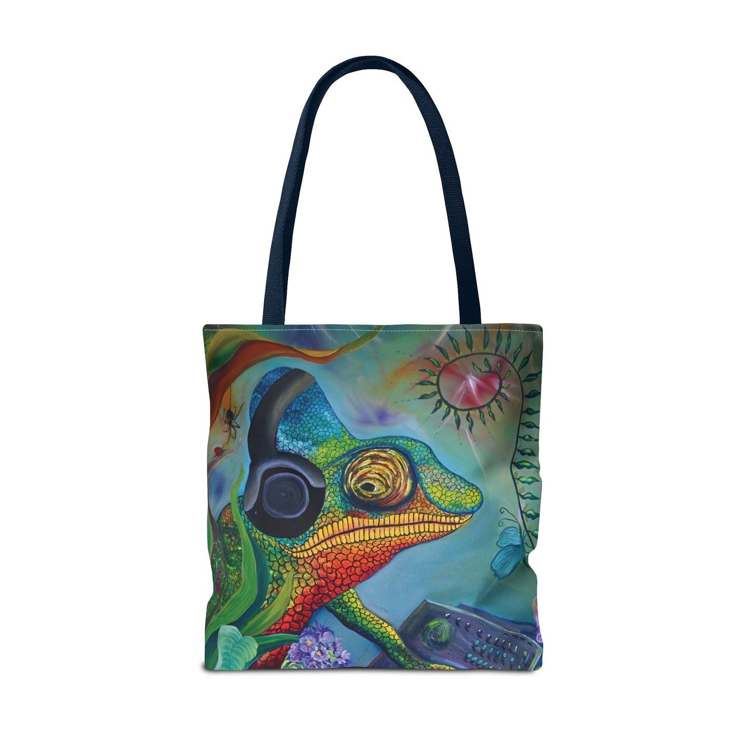 Chameleon's The Fearful Psyche Tote Bag (AOP)