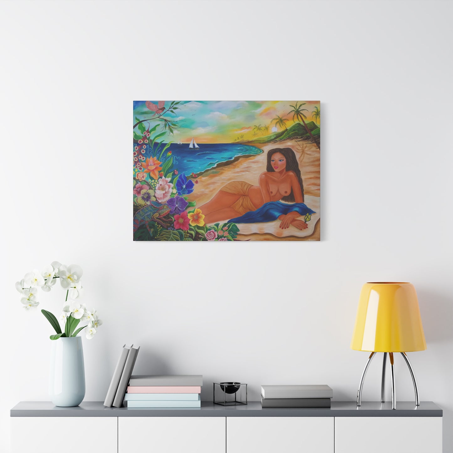 Canvas Print - THE ISLAND MUSE
