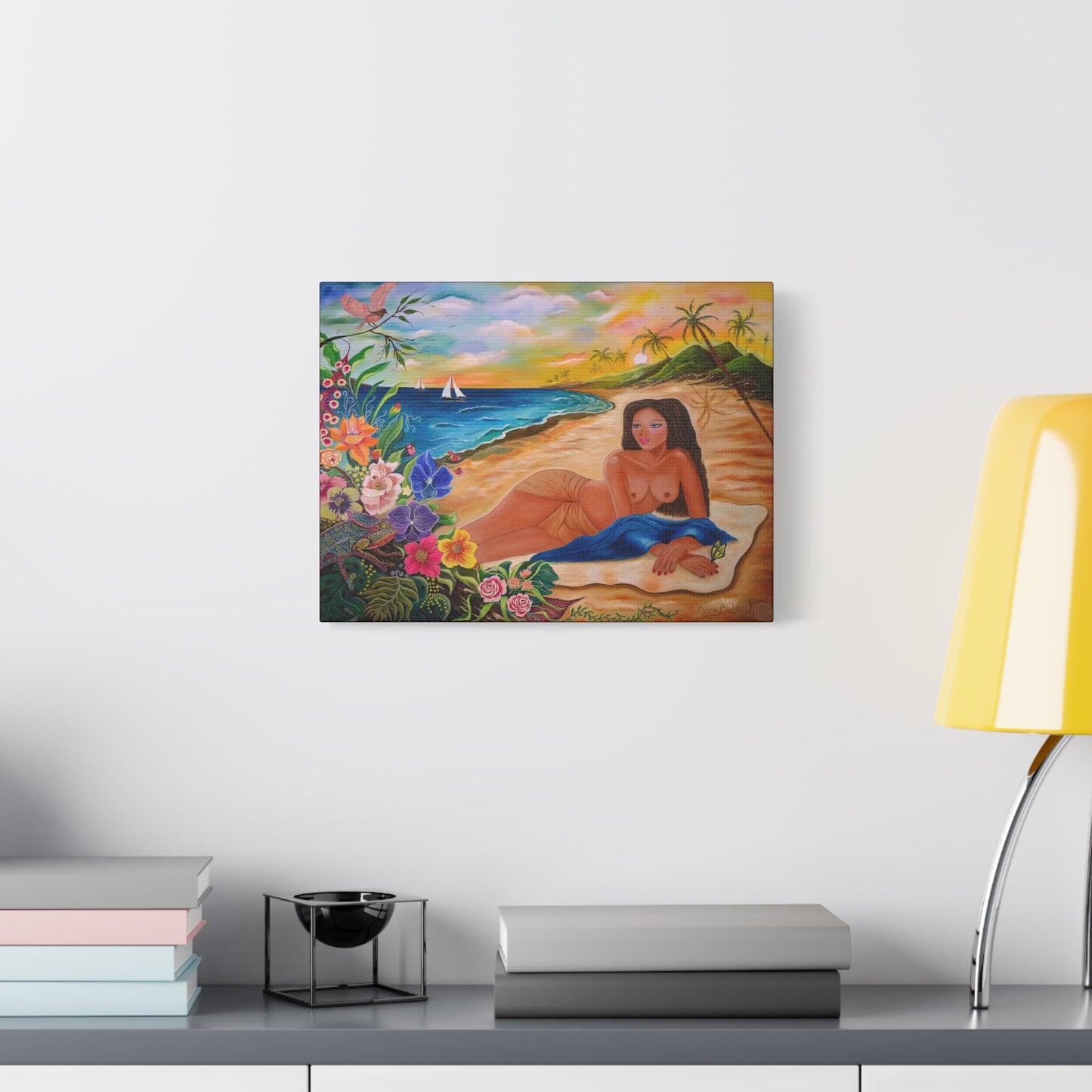 Canvas Print - THE ISLAND MUSE