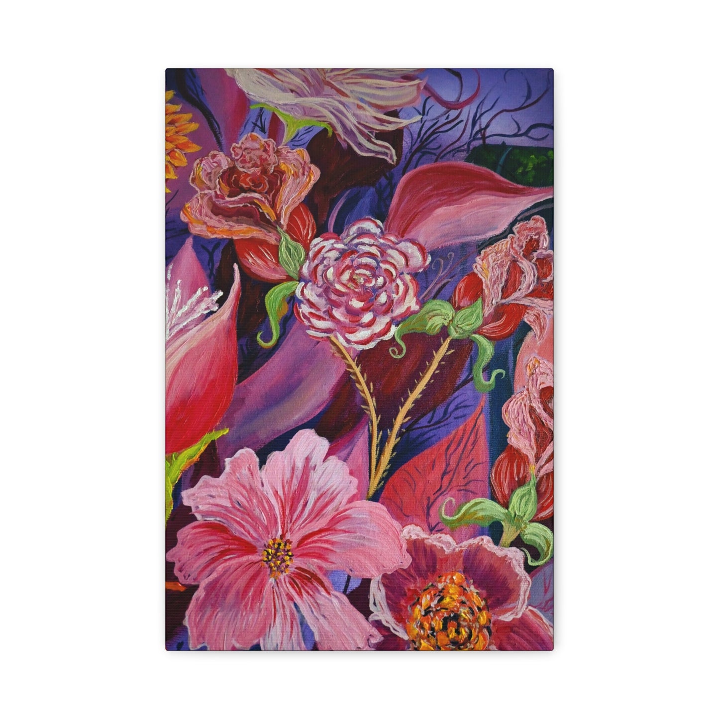 Canvas Print – NIGHTTIME FLOWERS