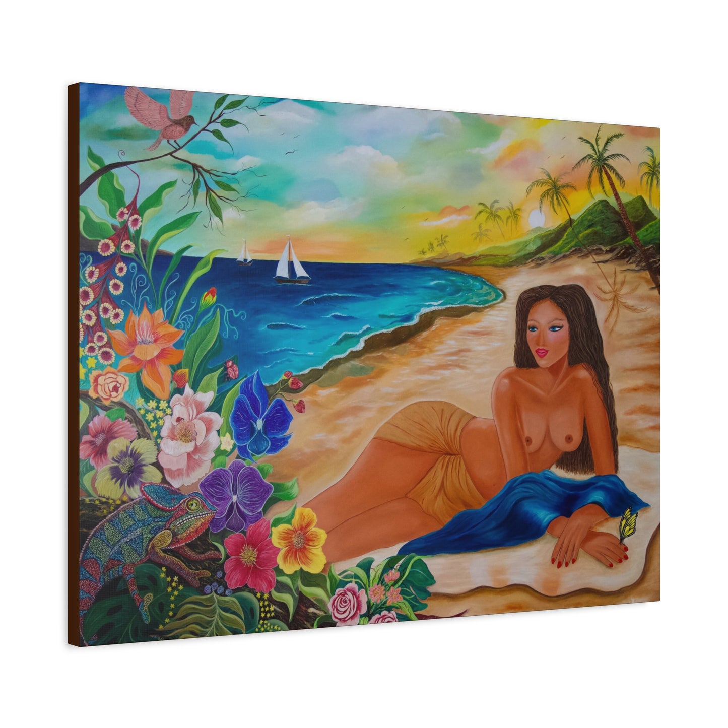 Canvas Print - THE ISLAND MUSE