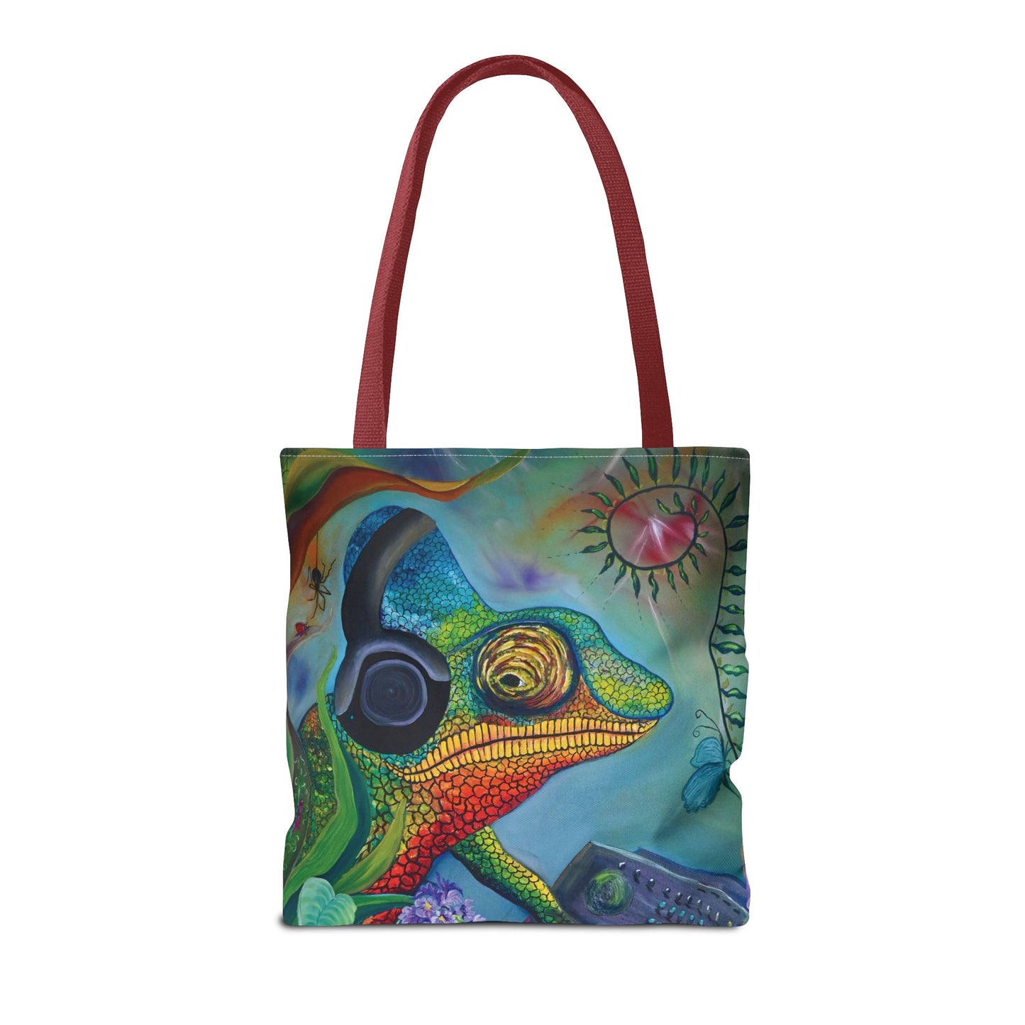 Chameleon's The Fearful Psyche Tote Bag (AOP)