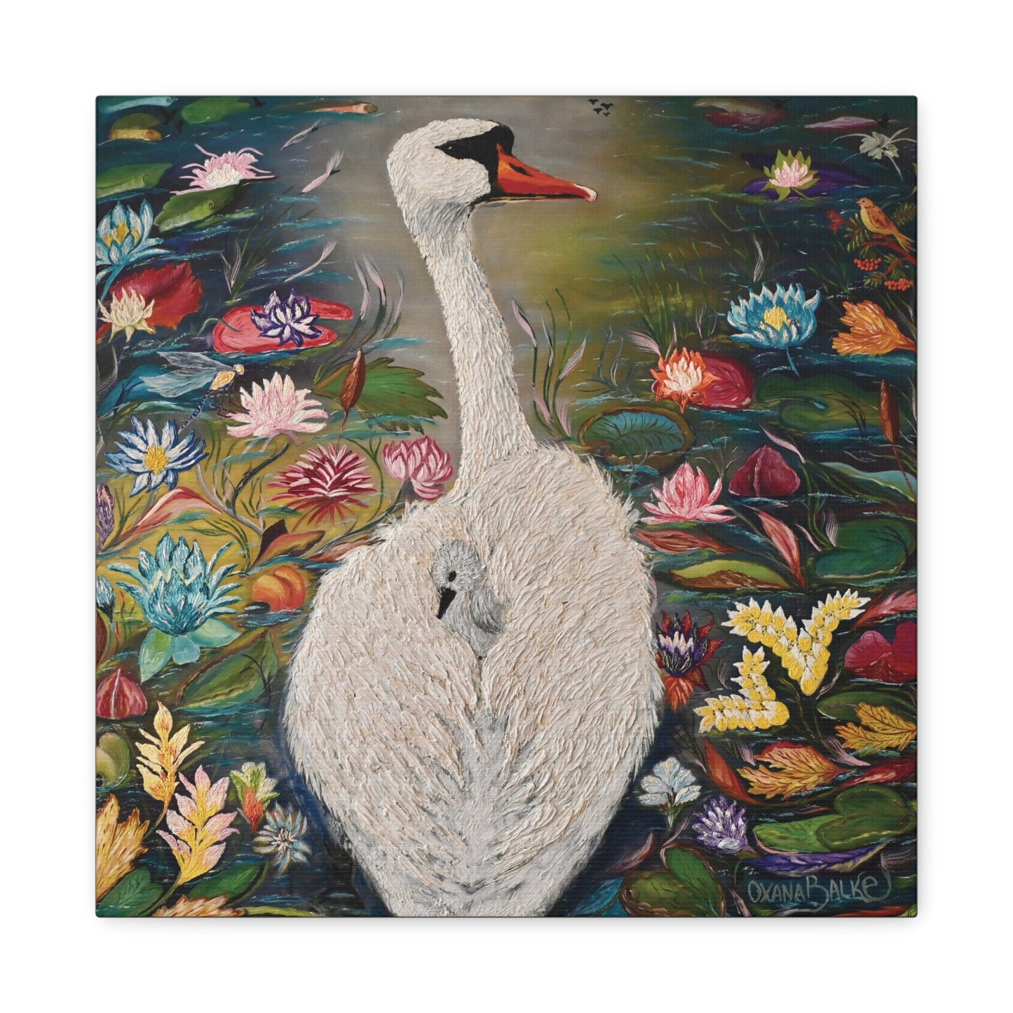 Canvas Print - SWAN LAKE