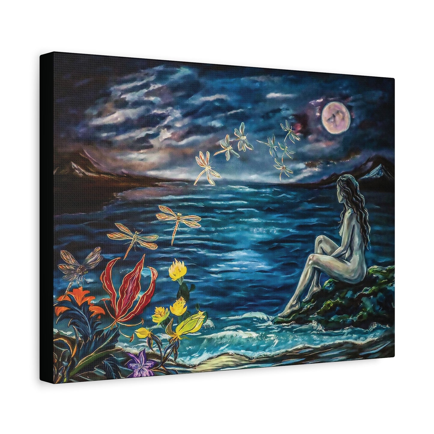 Canvas Print -MERMAID MOONLIGHT