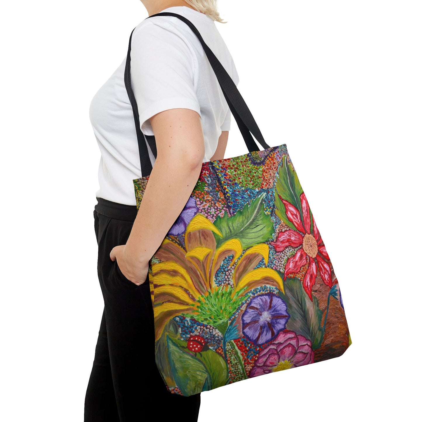 Lady Bug Tote Bag