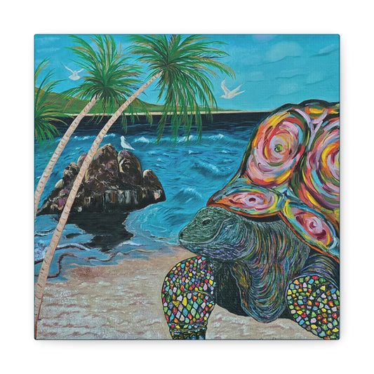 Canvas Print - HAPPY TURTLE