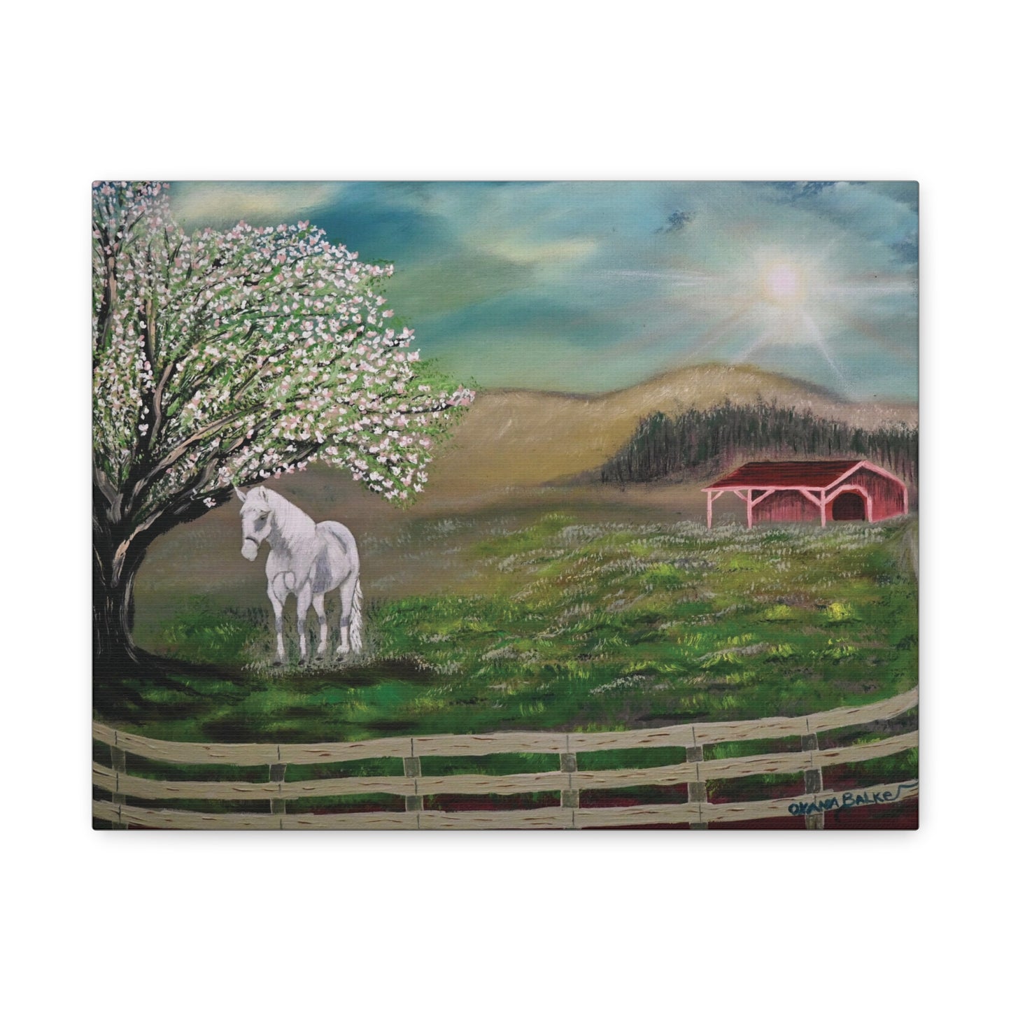 Canvas Print - HER NAME IS BLOSSOM
