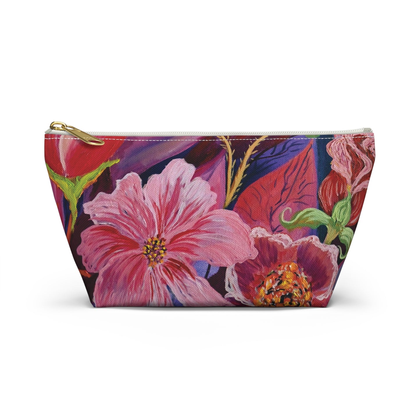 Floral Accessory Pouch
