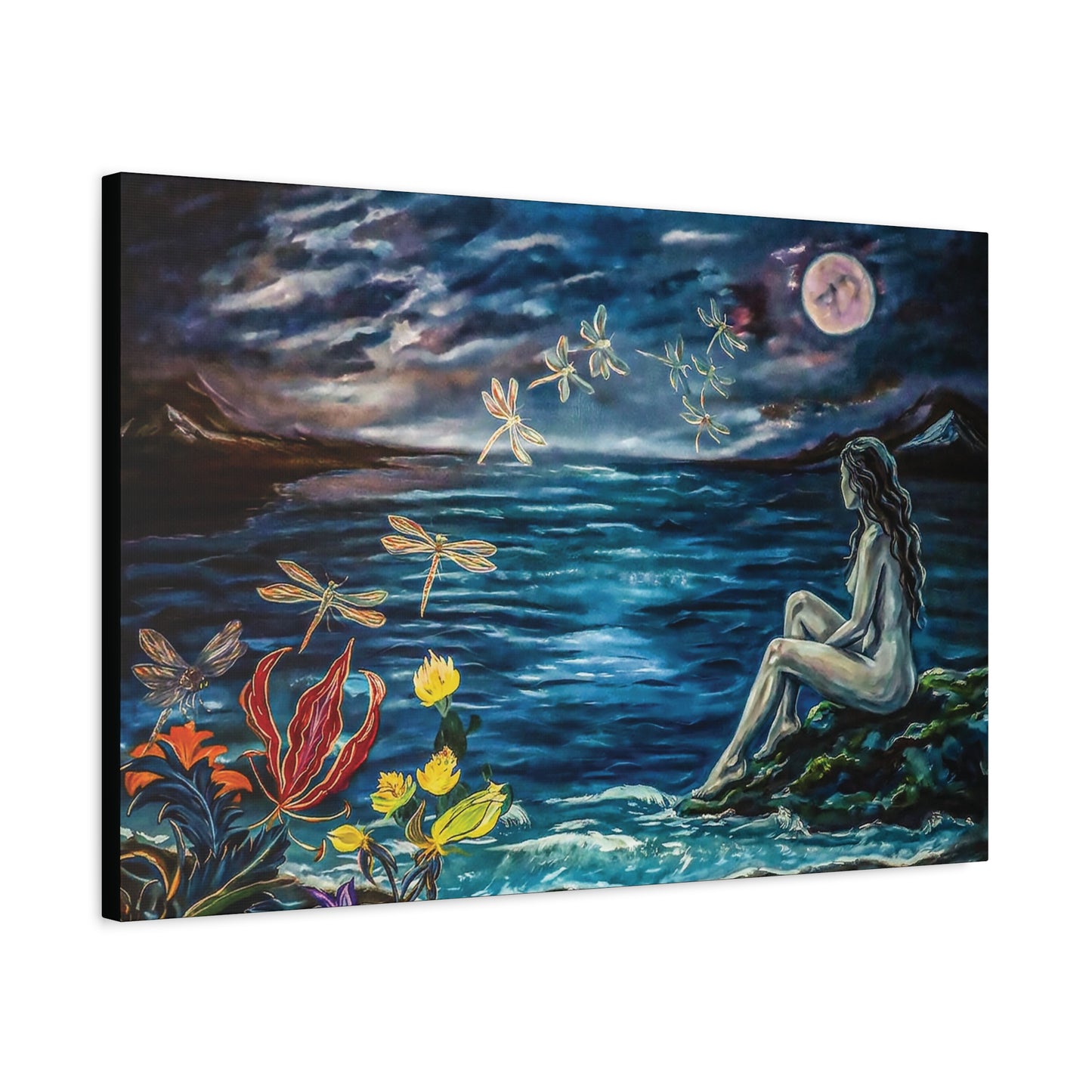 Canvas Print -MERMAID MOONLIGHT