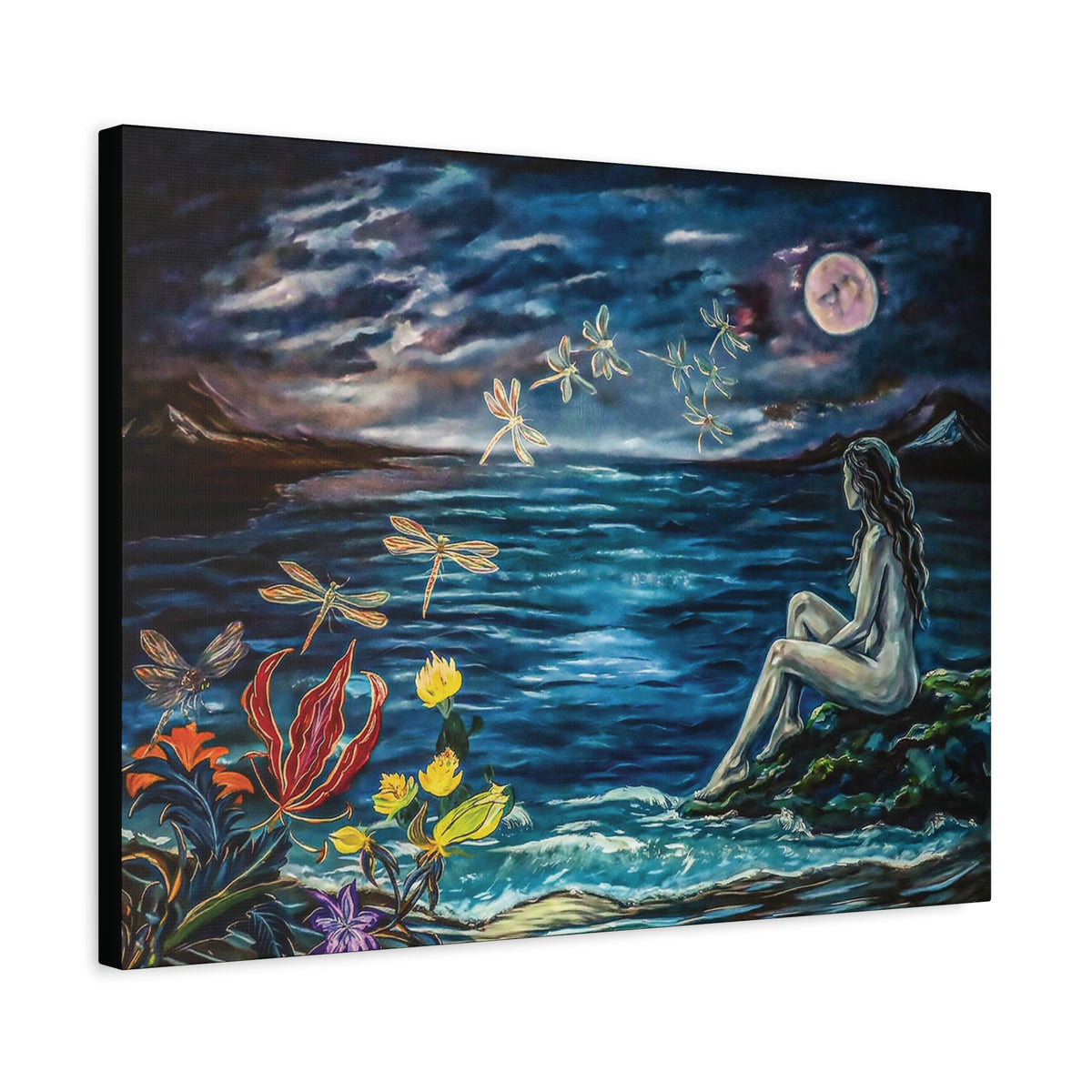 Canvas Print -MERMAID MOONLIGHT