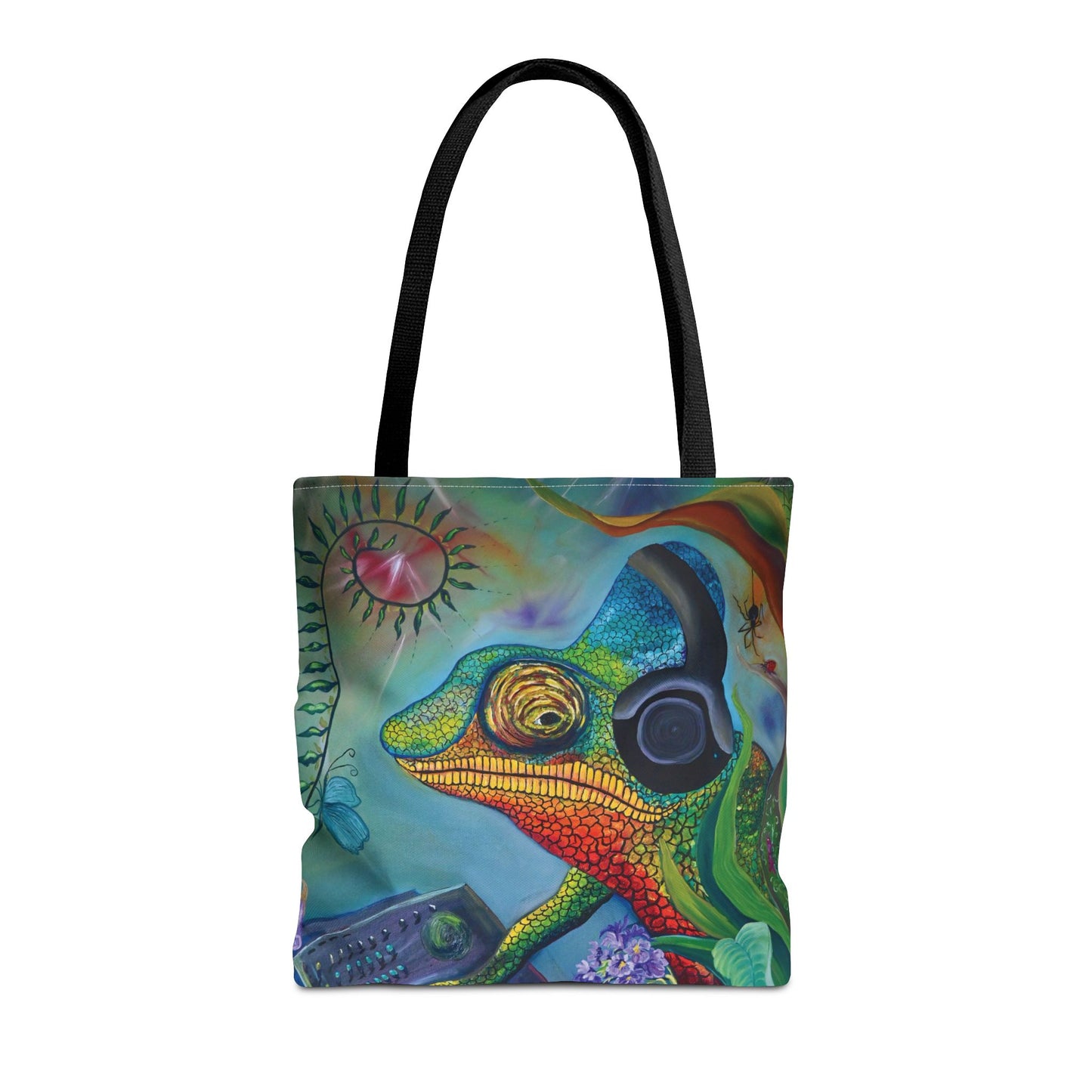 Chameleon's The Fearful Psyche Tote Bag (AOP)