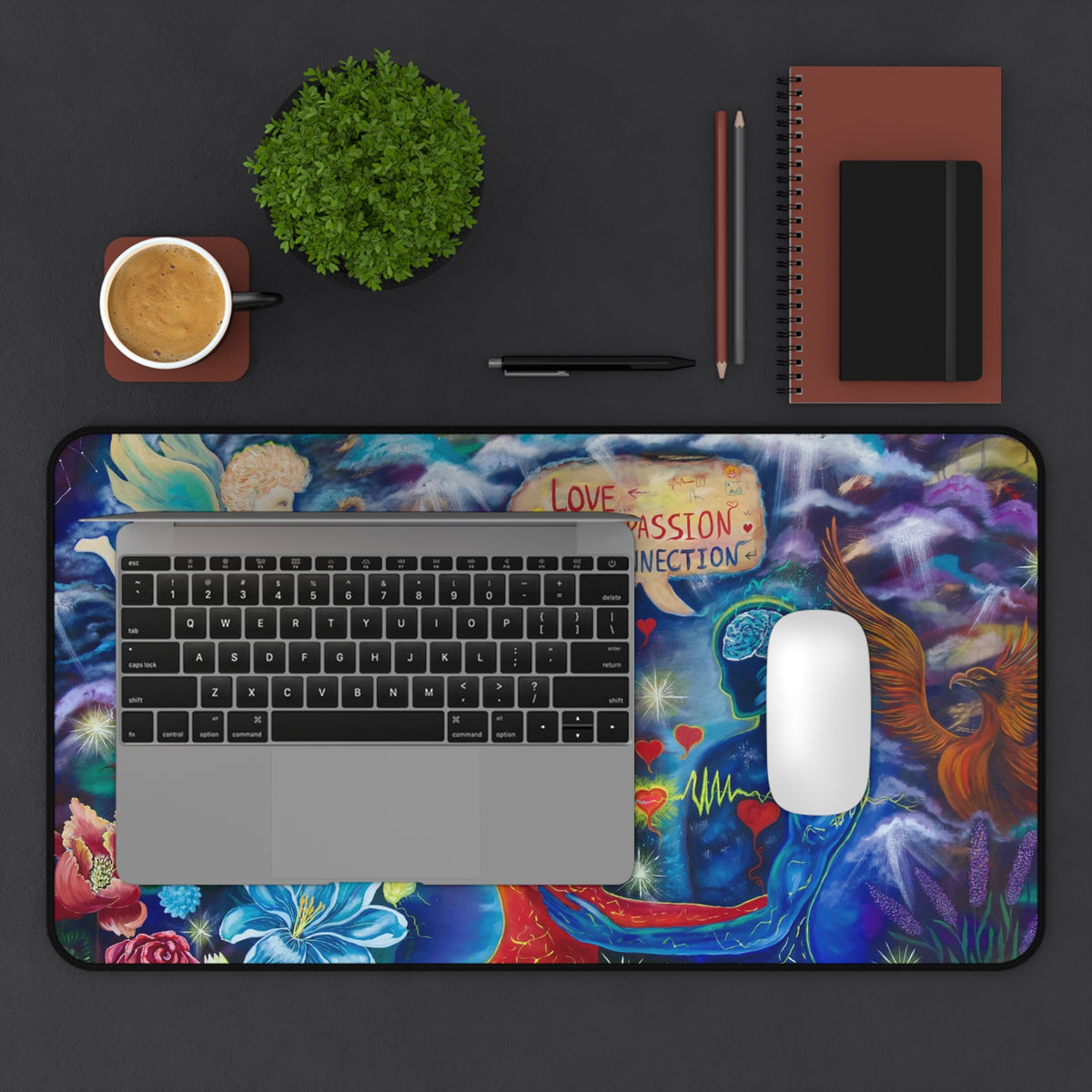 Desk Mat - Love, Passion & Connection Desk Mat