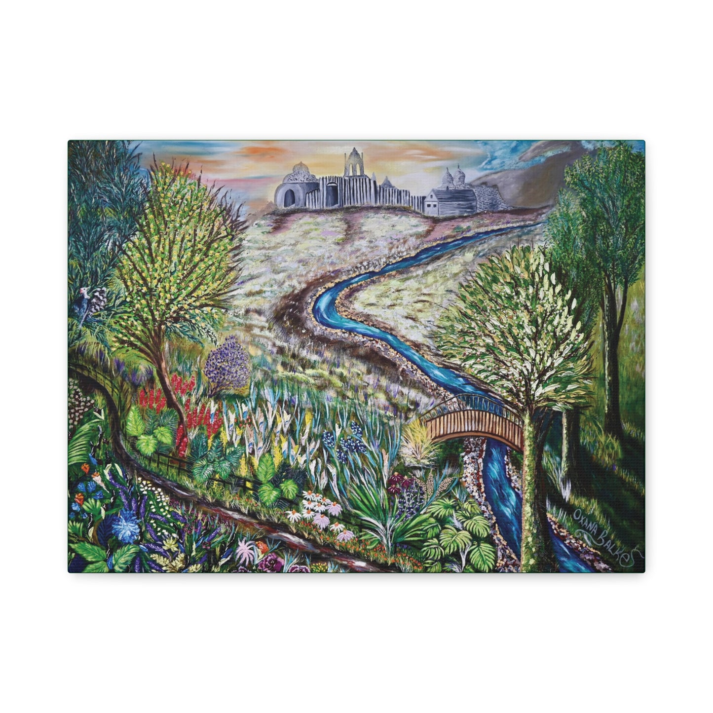 Canvas Print - LOVER'S GARDEN TRAIL