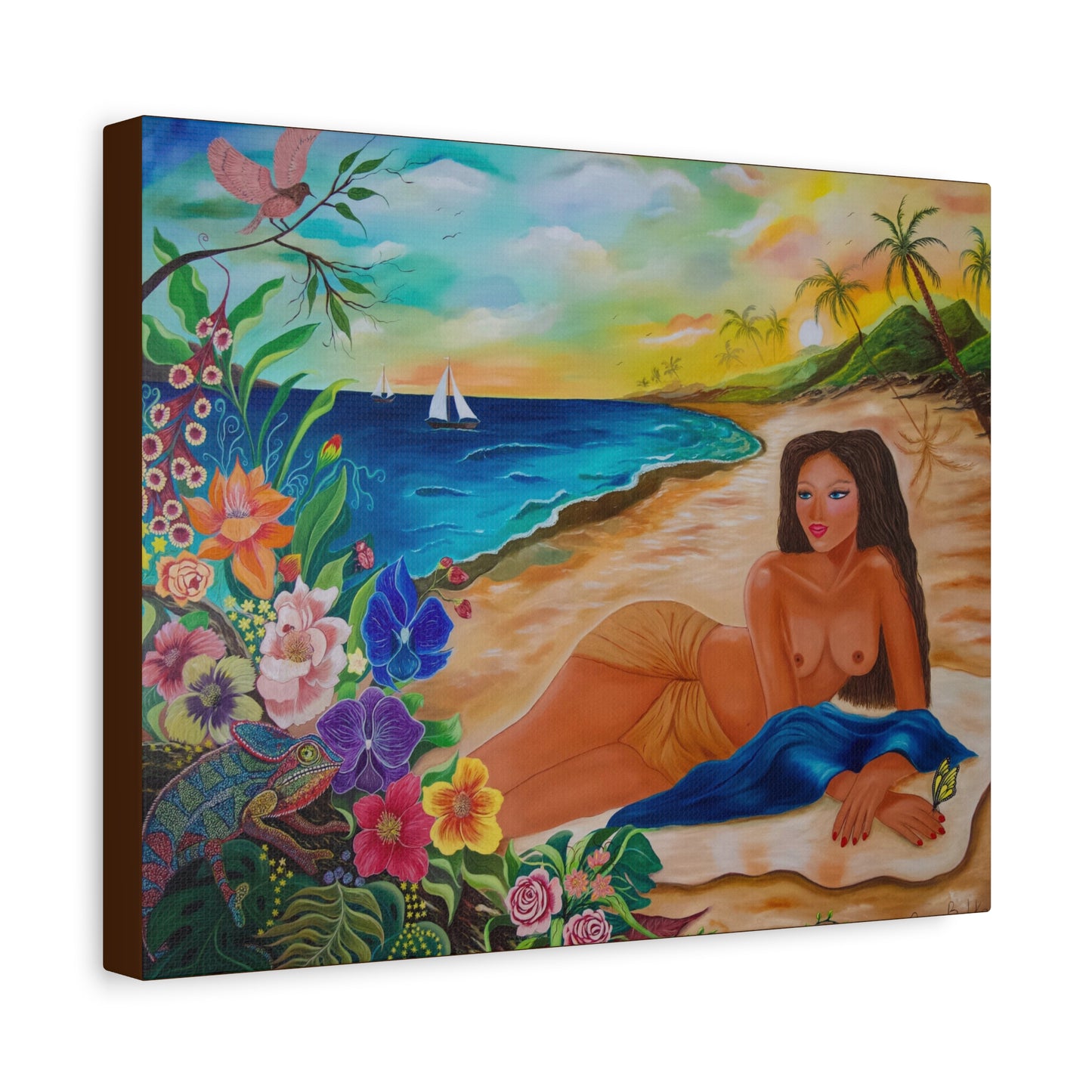 Canvas Print - THE ISLAND MUSE