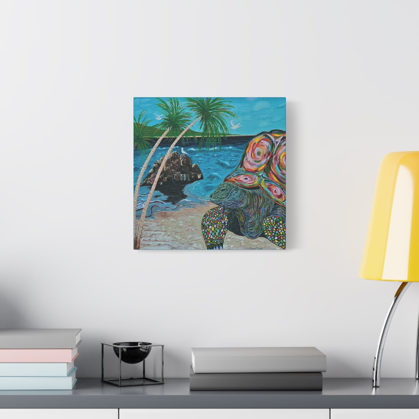 Canvas Print - HAPPY TURTLE