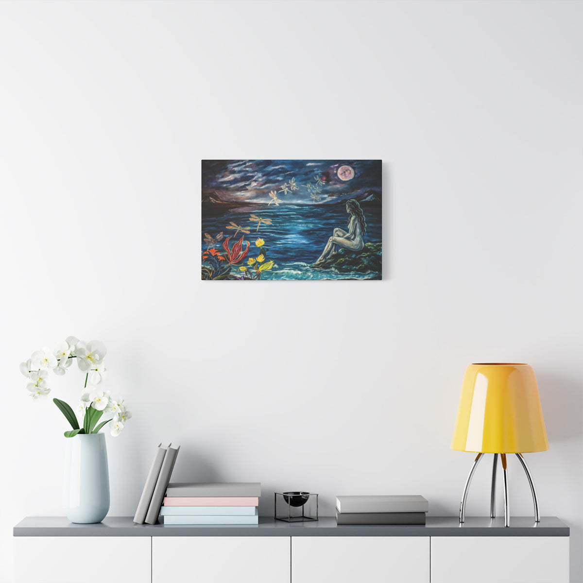Canvas Print -MERMAID MOONLIGHT