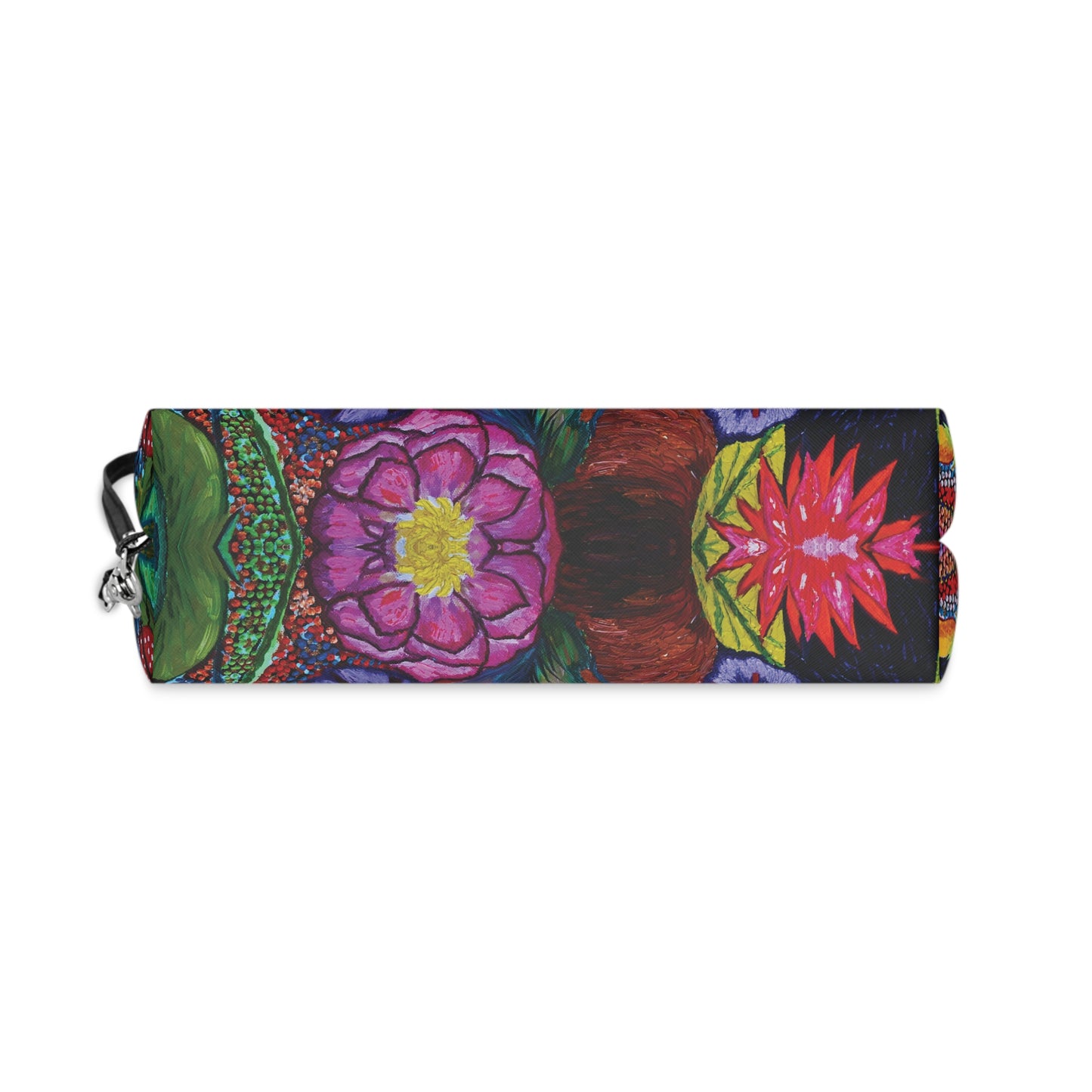 Colorful Floral Makeup Bag