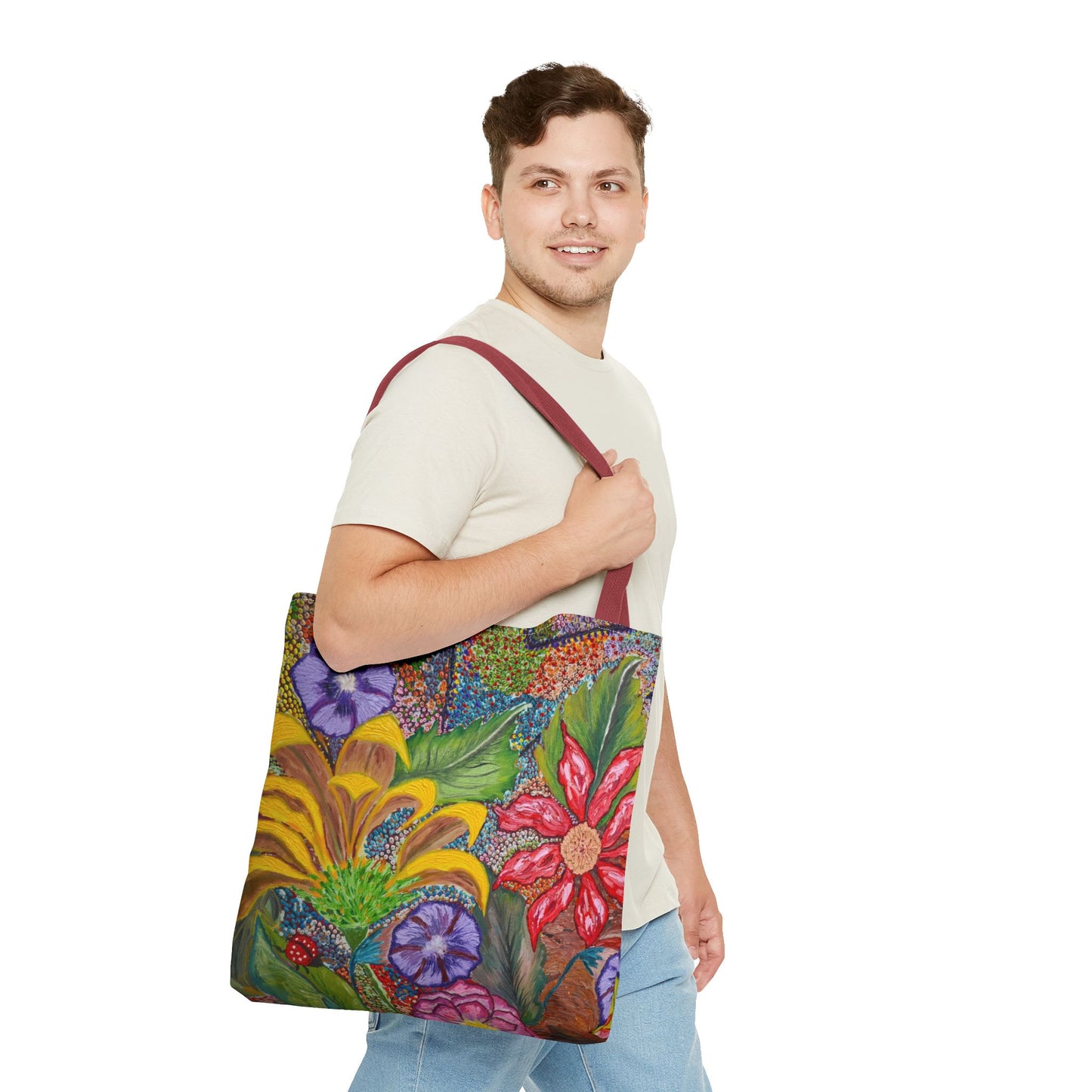 Lady Bug Tote Bag