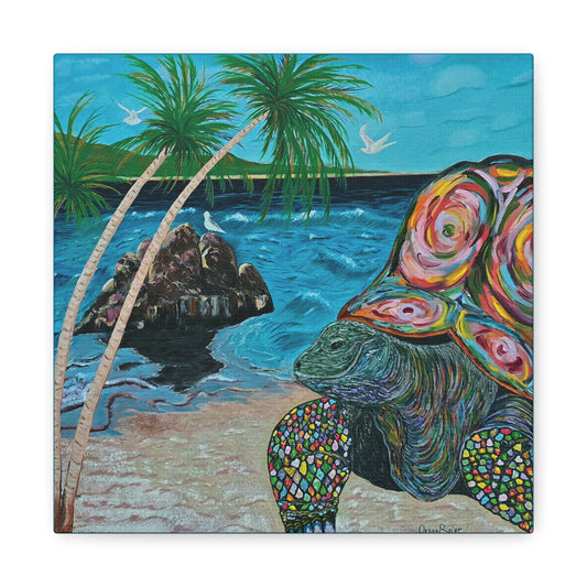 Canvas Print - HAPPY TURTLE