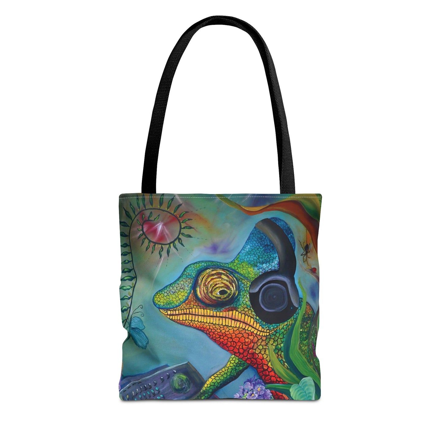 Chameleon's The Fearful Psyche Tote Bag (AOP)