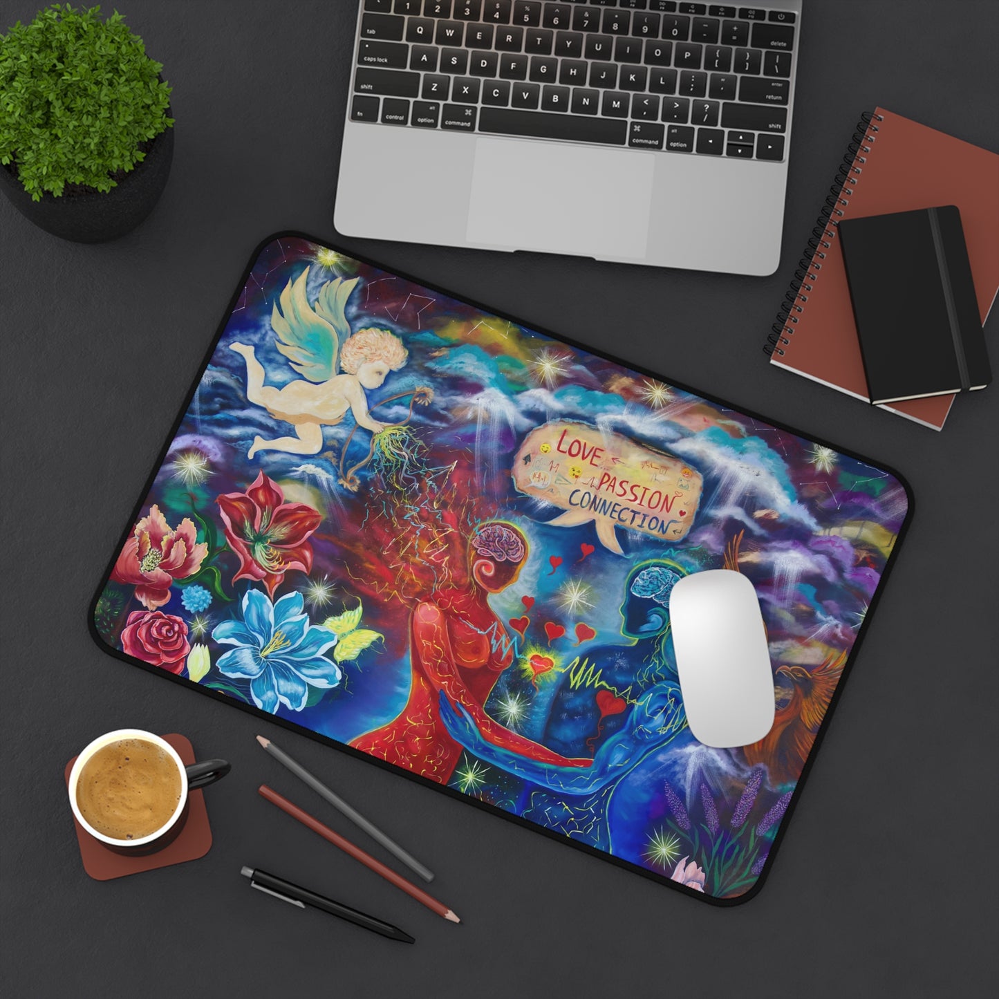 Desk Mat - Love, Passion & Connection Desk Mat
