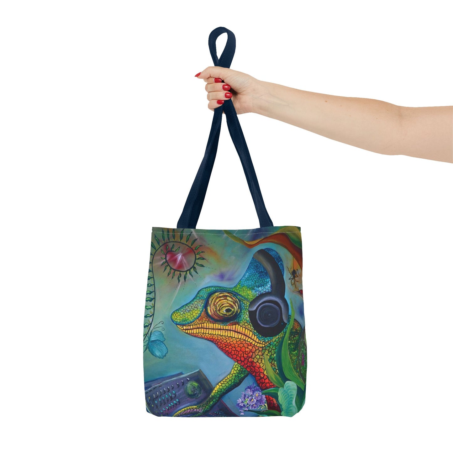 Chameleon's The Fearful Psyche Tote Bag (AOP)
