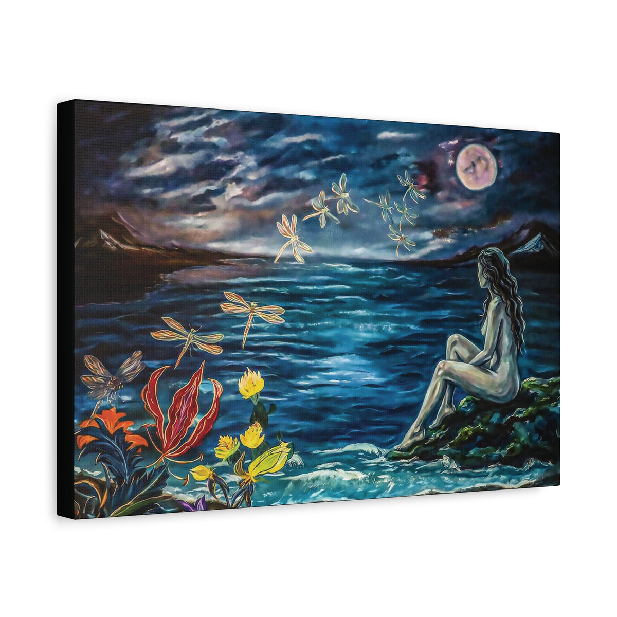 Canvas Print -MERMAID MOONLIGHT