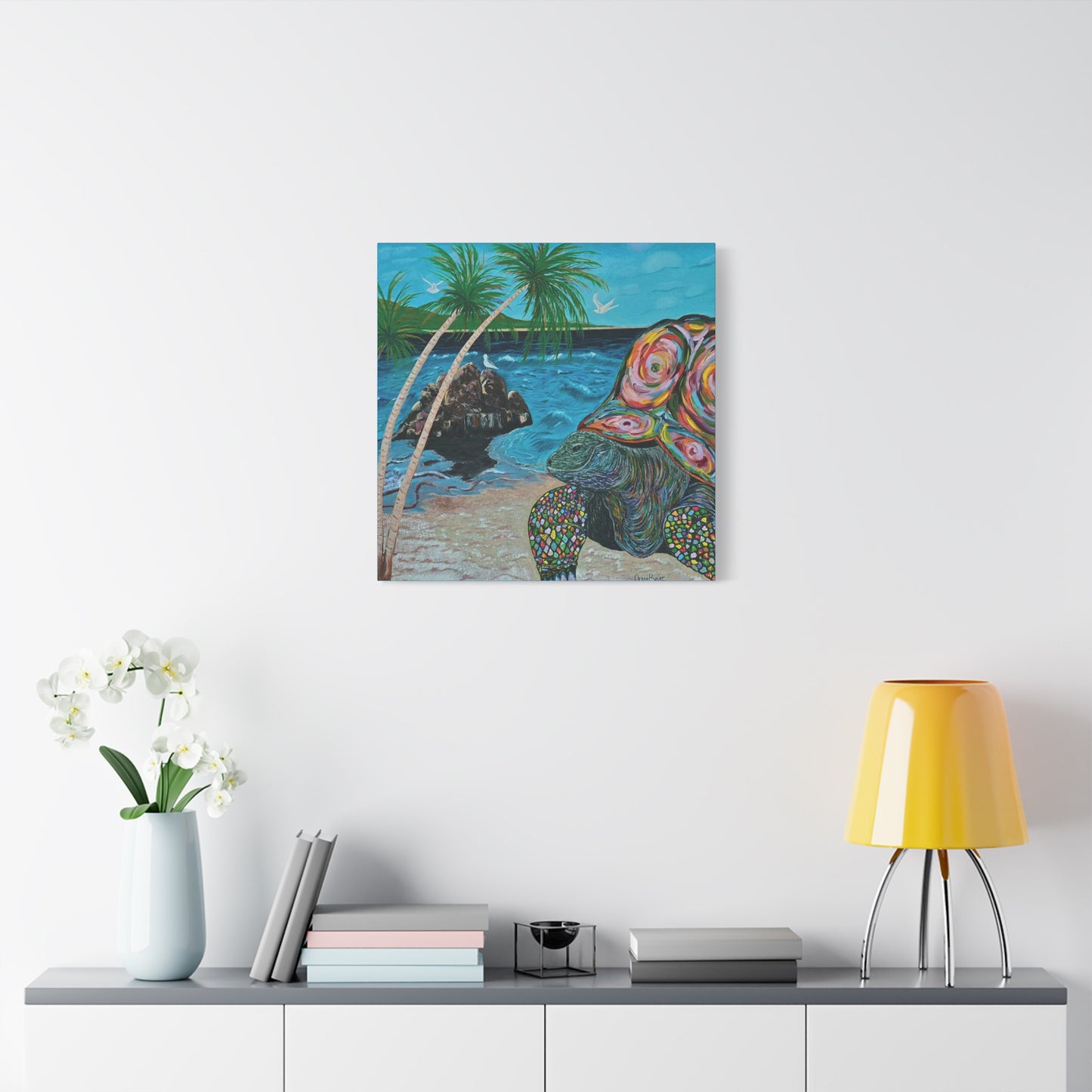 Canvas Print - HAPPY TURTLE