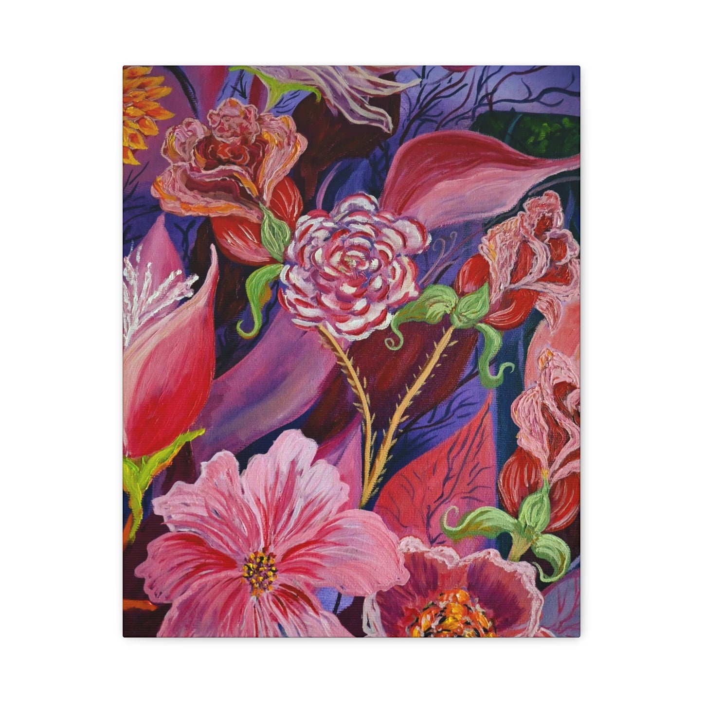 Canvas Print – NIGHTTIME FLOWERS