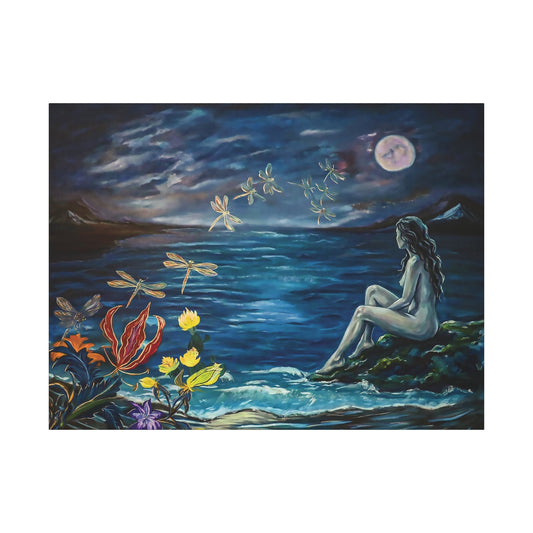 Canvas Print -MERMAID MOONLIGHT