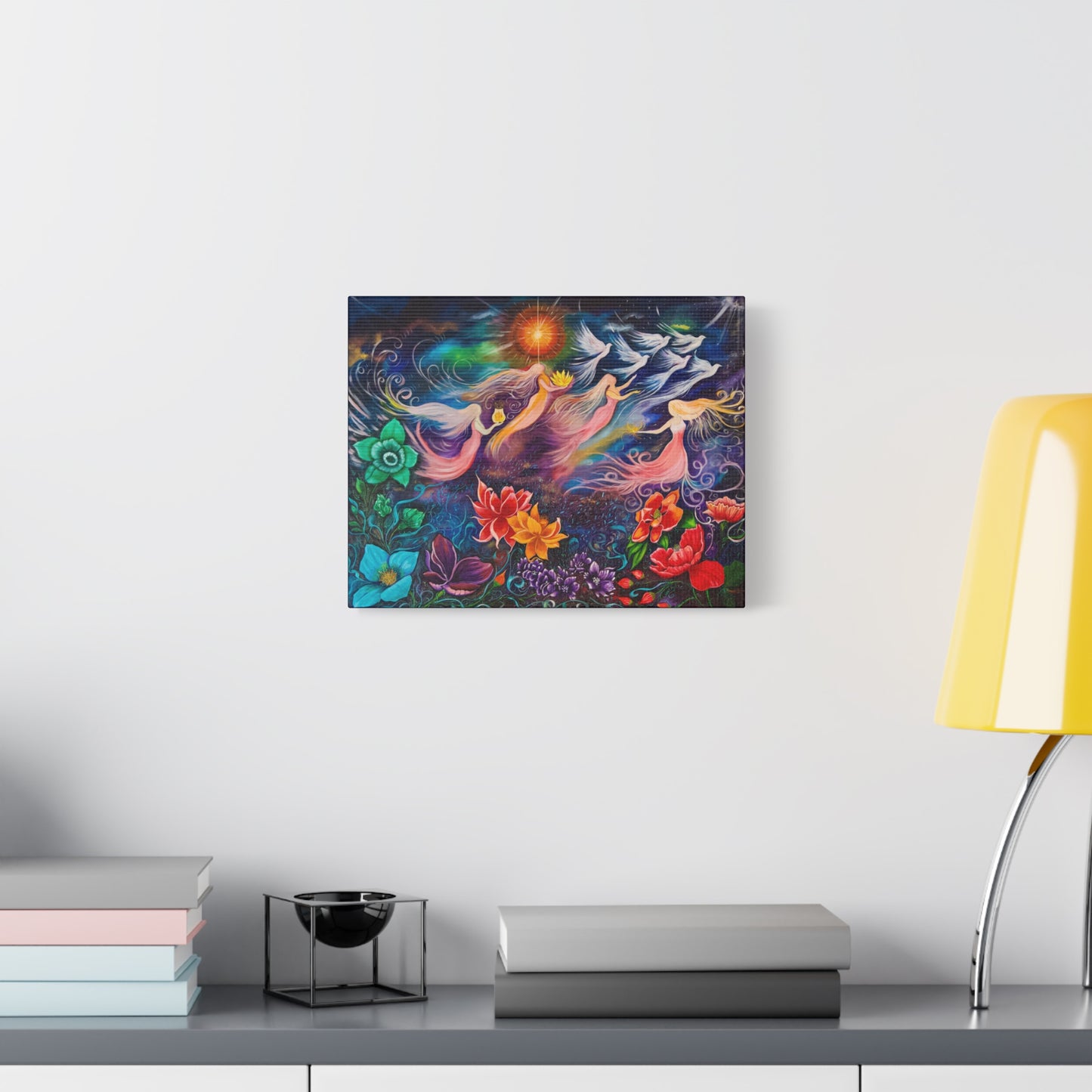 Canvas Print — She Who Carries the Sun