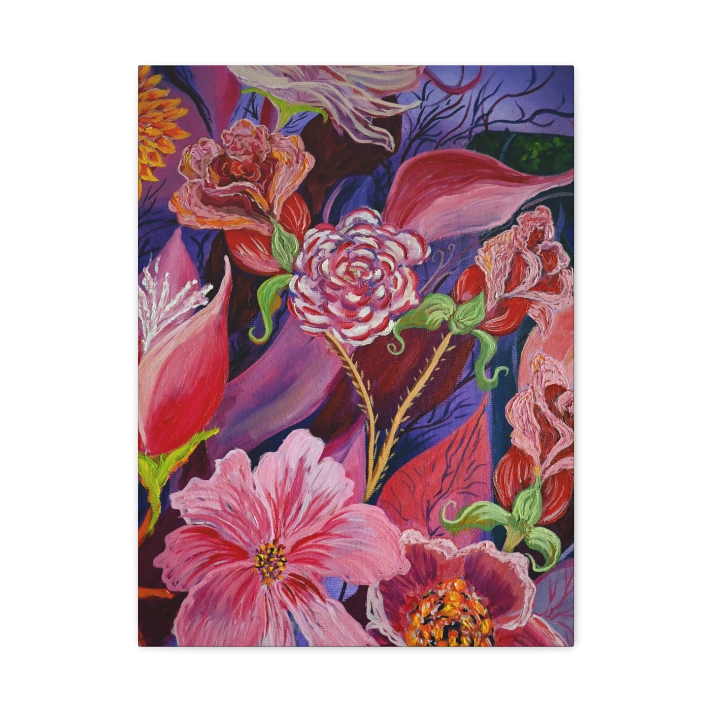 Canvas Print – NIGHTTIME FLOWERS