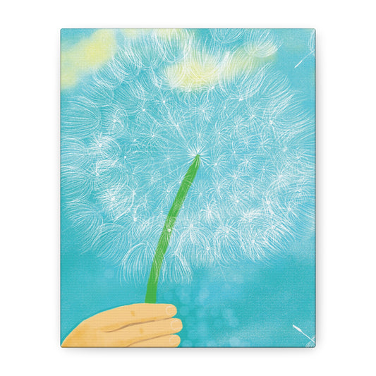 Canvas Print - MAKING A WISH
