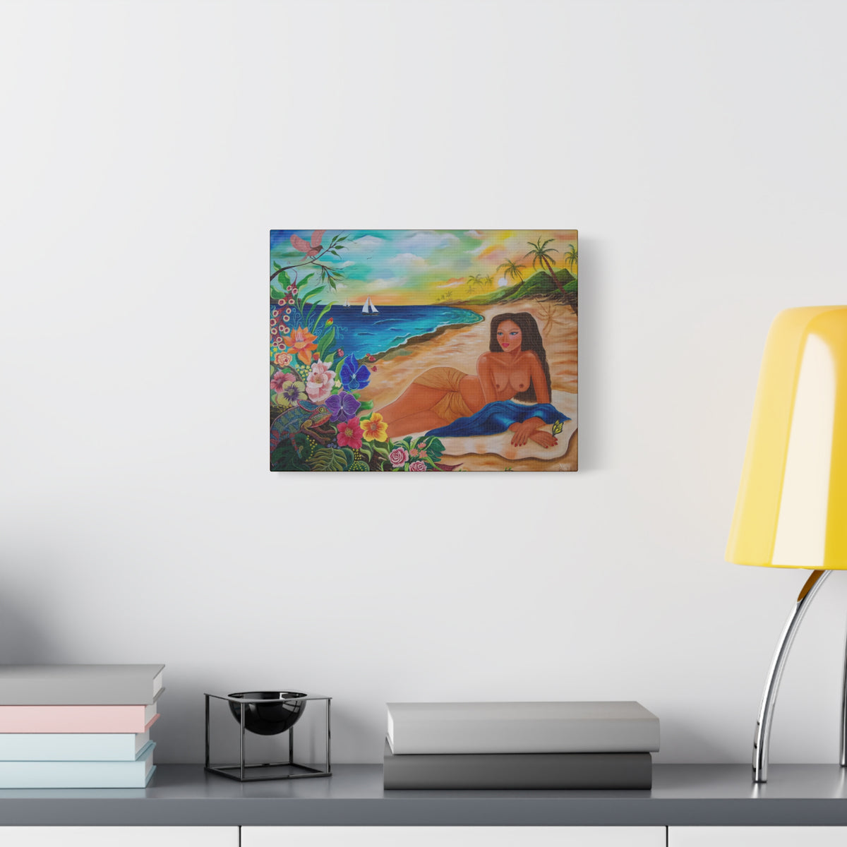 Canvas Print - THE ISLAND MUSE