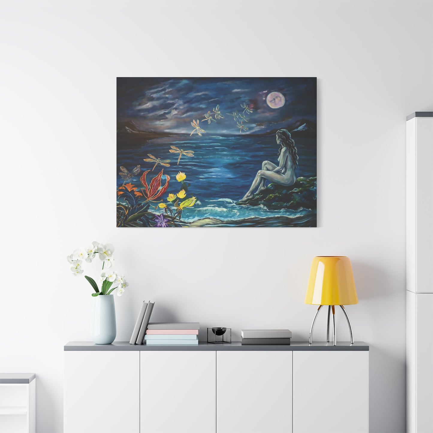 Canvas Print -MERMAID MOONLIGHT
