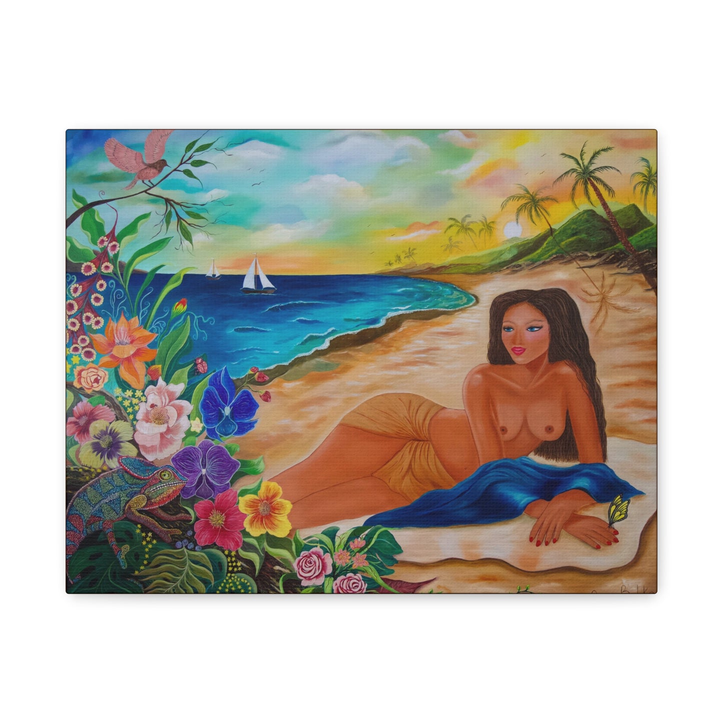 Canvas Print - THE ISLAND MUSE
