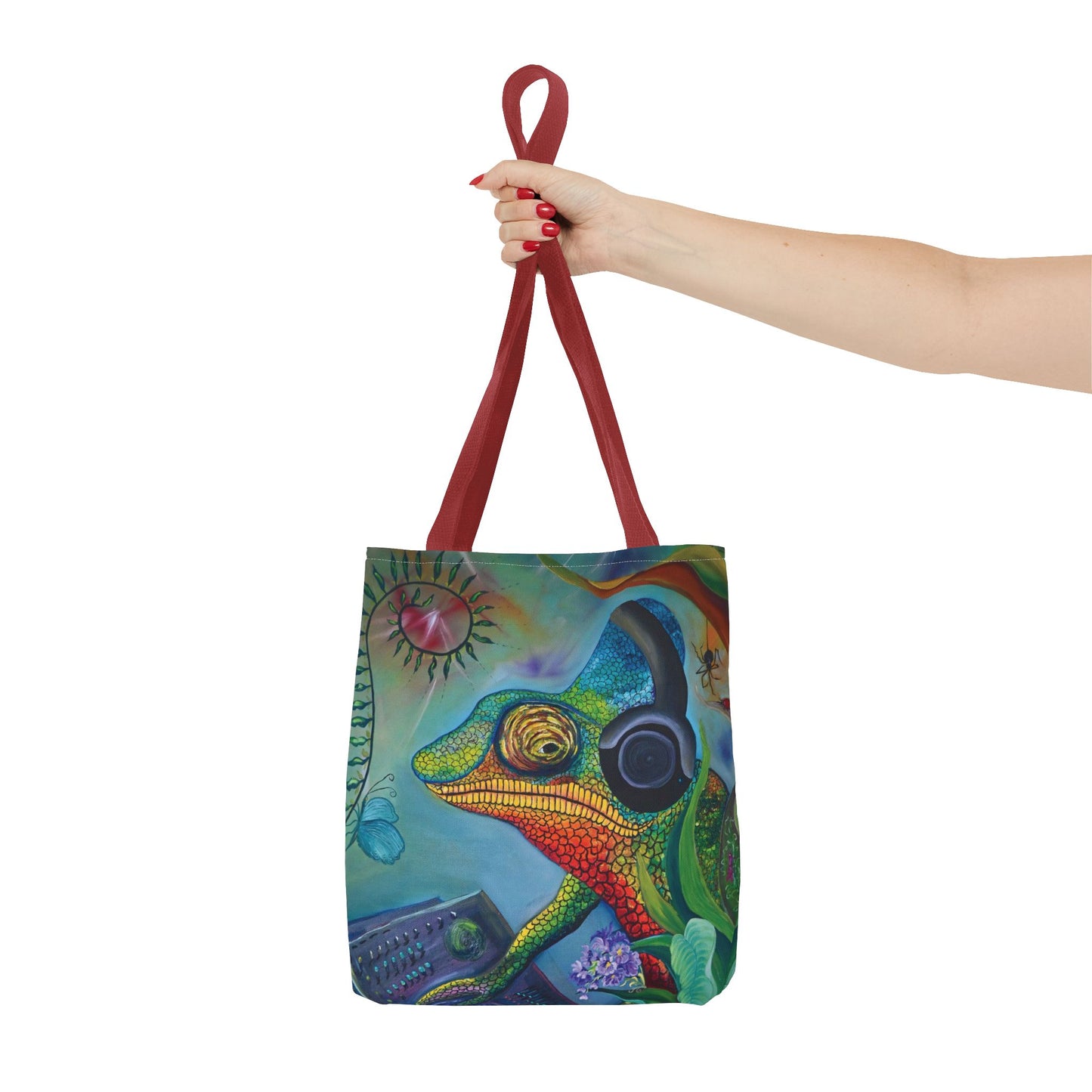 Chameleon's The Fearful Psyche Tote Bag (AOP)
