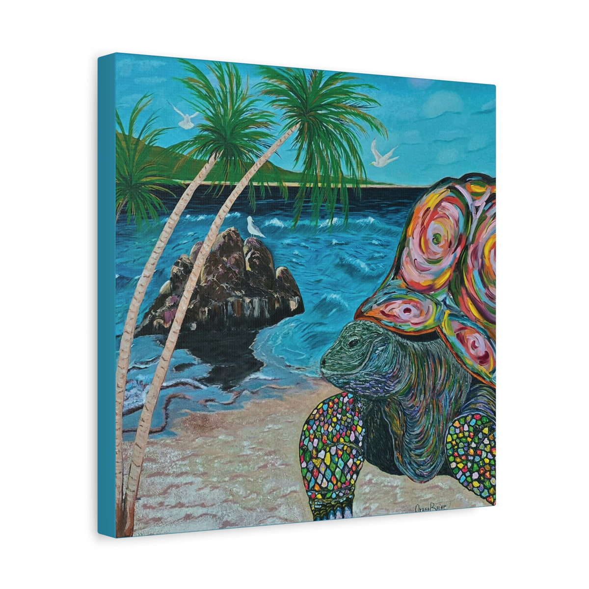 Canvas Print - HAPPY TURTLE