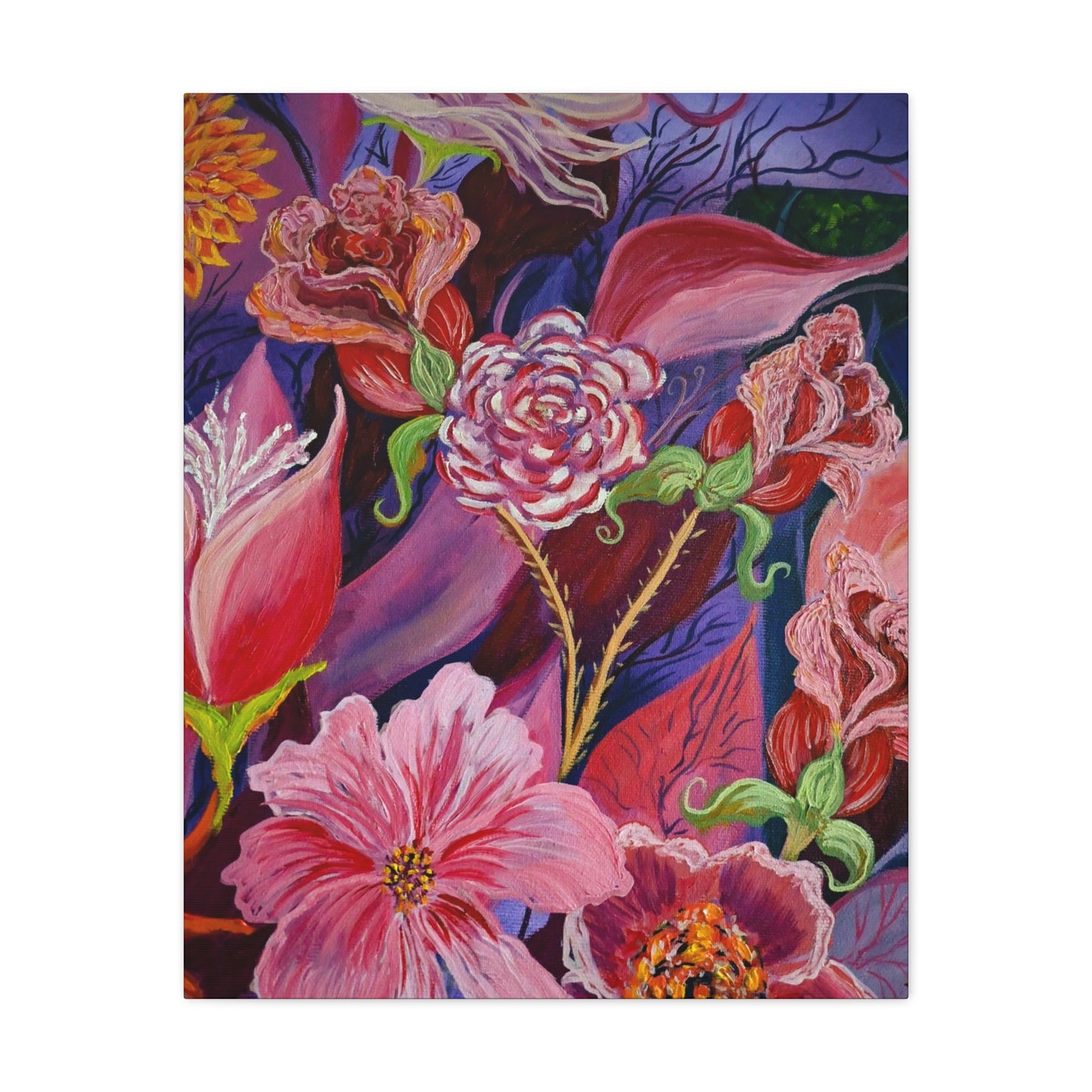 Canvas Print – NIGHTTIME FLOWERS