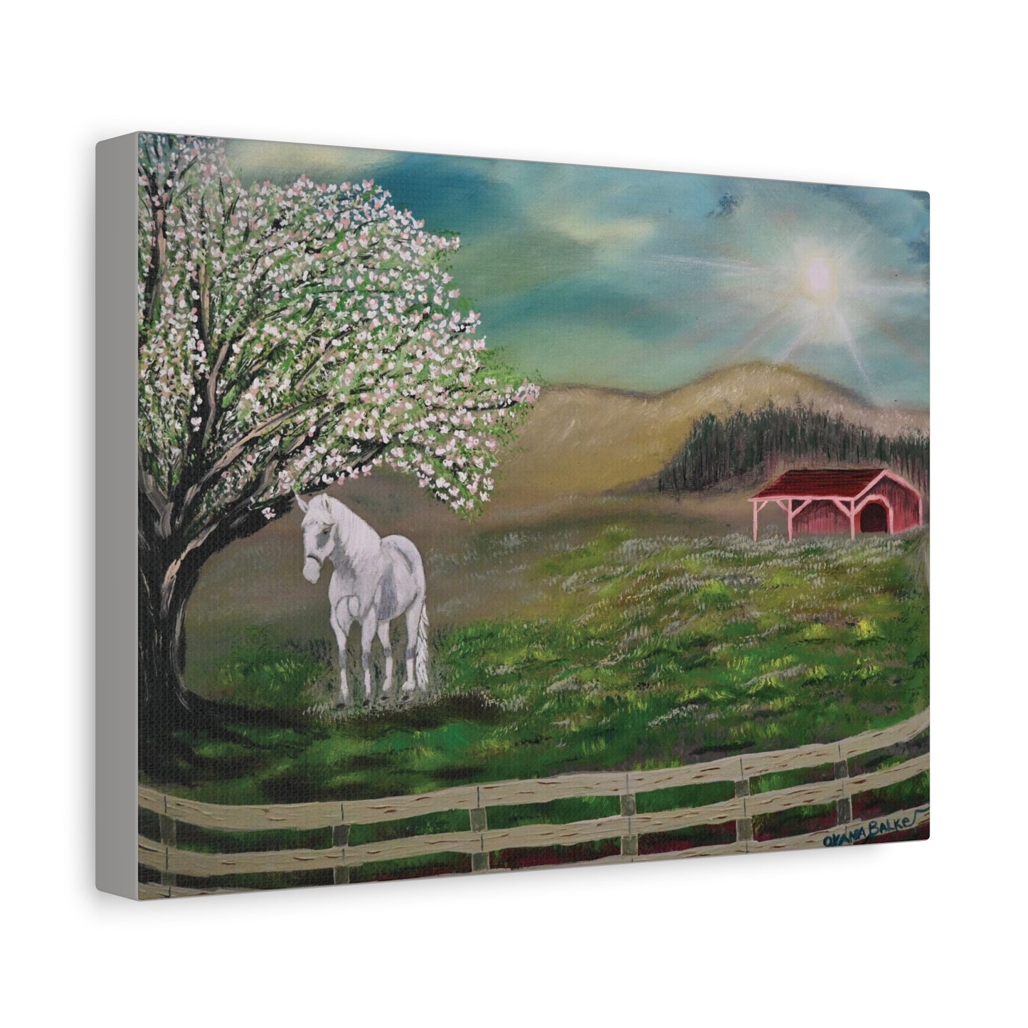 Canvas Print - HER NAME IS BLOSSOM