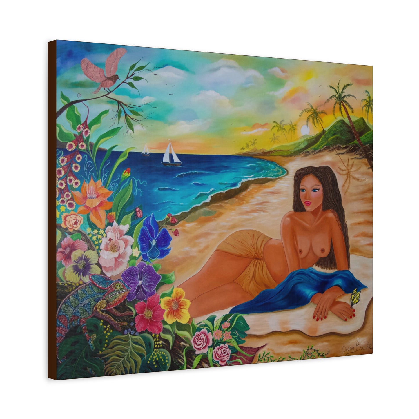 Canvas Print - THE ISLAND MUSE